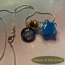 Load image into Gallery viewer, Wish Star Bottle Potion Necklace
