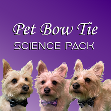 Load image into Gallery viewer, Science Pack Pet Bow Ties
