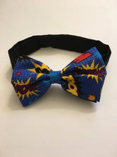 Load image into Gallery viewer, Comic Book Sounds Bow Tie
