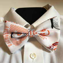 Load image into Gallery viewer, Orange Droid Inspired Bow Tie
