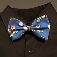 Load image into Gallery viewer, Red Plumer Inspired Bow Tie
