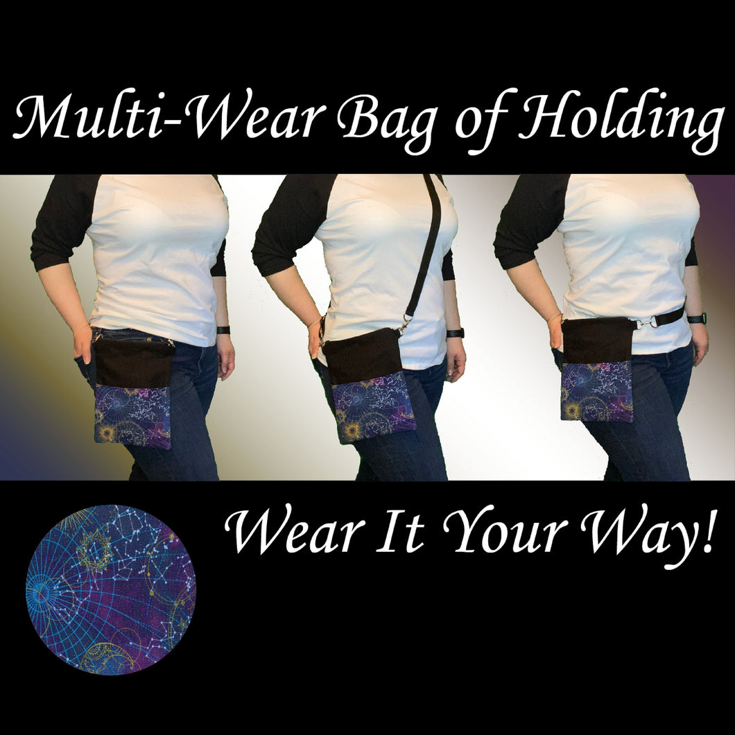 Moon and Stars Multi-Wear Bag of Holding