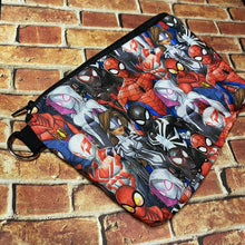 Load image into Gallery viewer, Spider Friends Inspired Zip Bag
