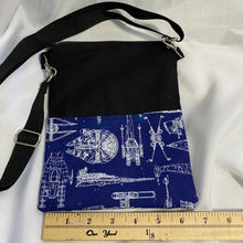 Load image into Gallery viewer, Space Ships Inspired Multi- Wear Bag of Holding
