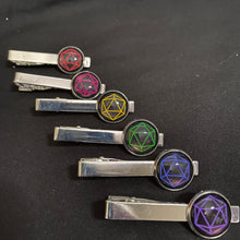 Load image into Gallery viewer, D20 Inspired Tie clip
