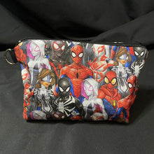 Load image into Gallery viewer, Spider Friends Inspired Zip Bag
