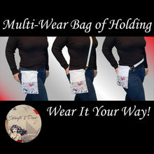 Load image into Gallery viewer, Gray Superhero Inspired Multi- Wear Bag of Holding
