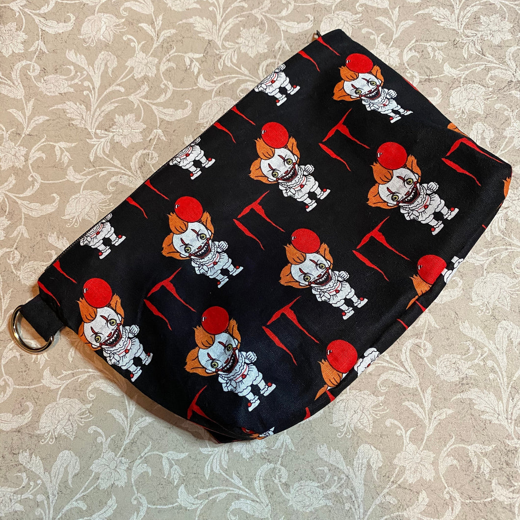 Scary Clown Inspired Zip Bag