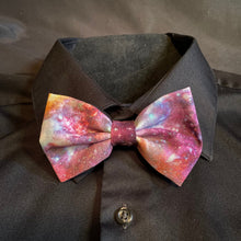 Load image into Gallery viewer, Galaxy Purple Pink Inspired Bow Tie
