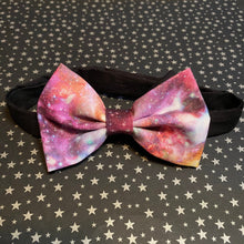 Load image into Gallery viewer, Galaxy Purple Pink Inspired Bow Tie

