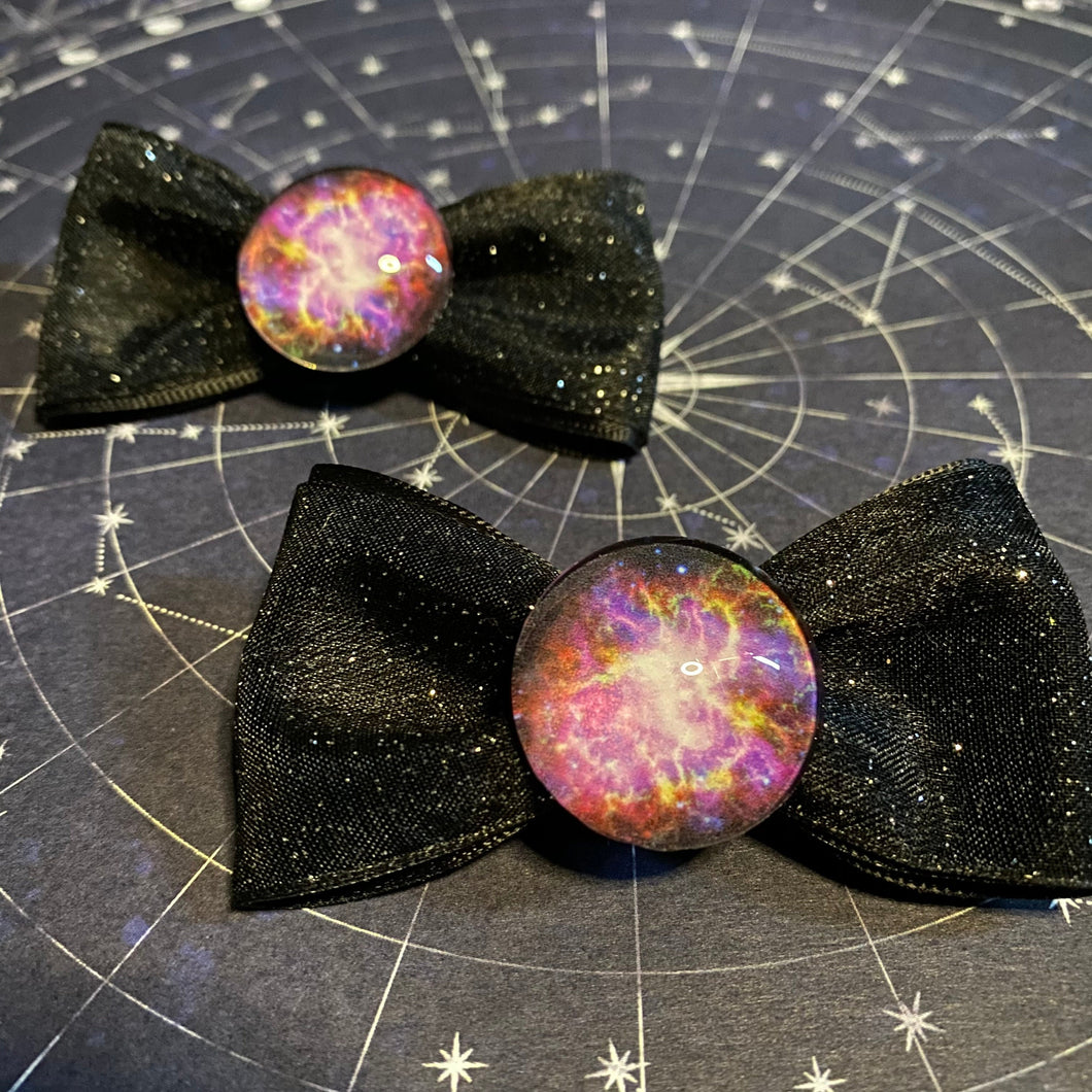 Galaxy Inspired Bows